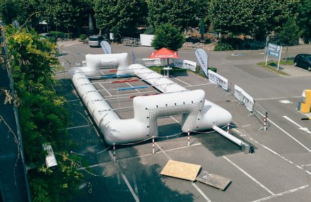 Gesundheitstag im Unternehmen: Human Table Soccer (HTS)