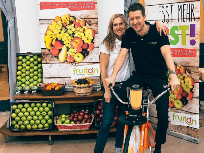 Gesundheitstag im Unternehmen: Smoothie Bike