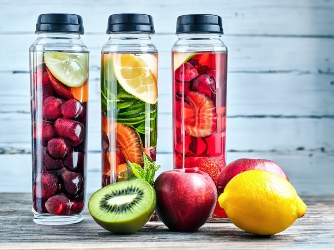 Gesundheitstag im Unternehmen: Vitaminwasser