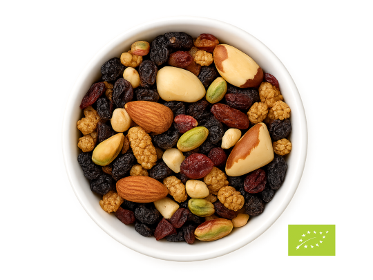 Knack- und Fruchtmischung Bio – 1kg