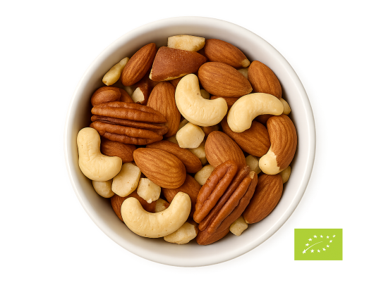 Nusskernmischung mit Pekannüssen Bio – 1kg