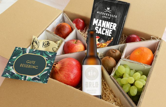 Gute Besserung Box für Ihn