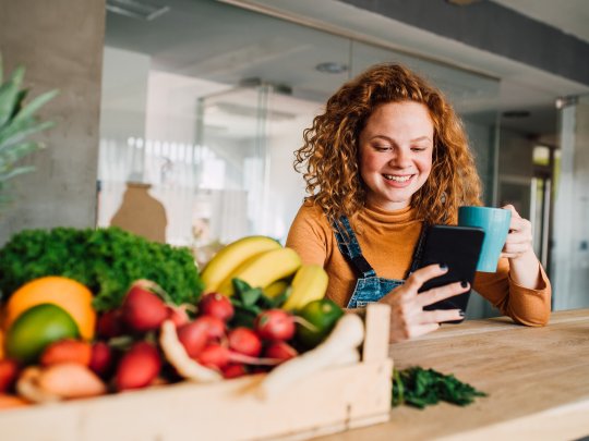 fruiton liefert mittwochs den zweiten Obstkorb ins Büro
