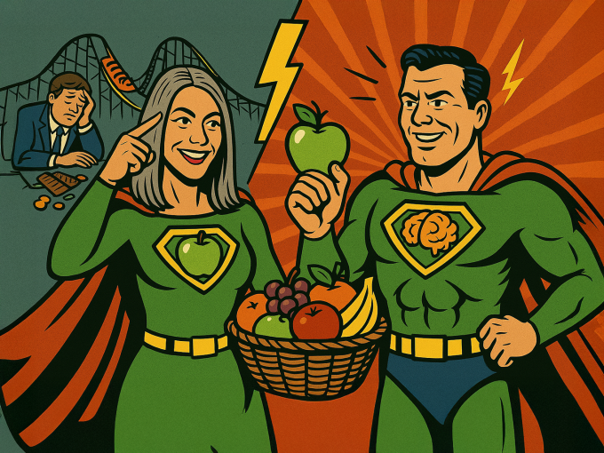 Weniger Gummibärchen – mehr Gehirnschmalz!